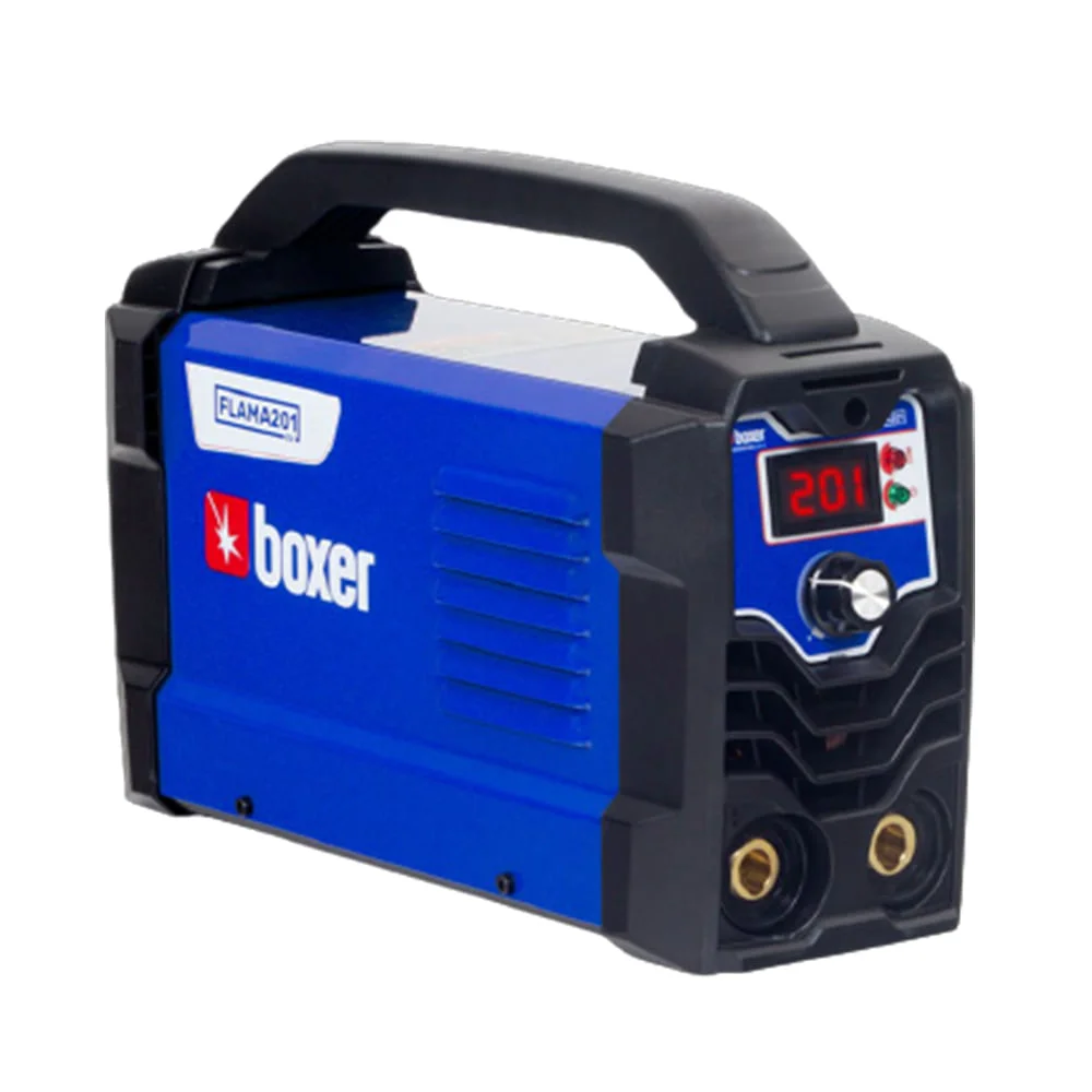 Kit Máquina de Solda Inversora Flama 201 Boxer e Máscara de Solda Brutus CR8 V8