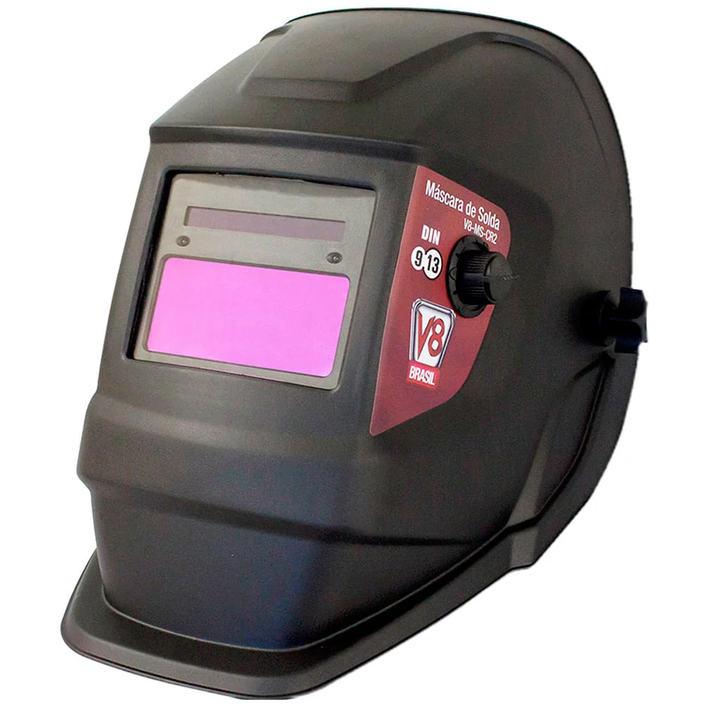 Kit Máquina de Solda Inversora Touch 150 Boxer e Máscara Solda Automática CR2 V8