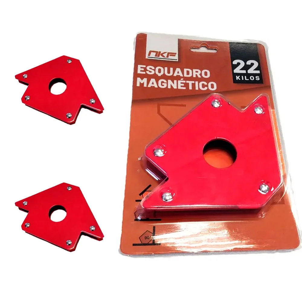 Kit Máquina de Solda Inversora Touch145 Boxer e Máscara e 2Esquadros Magnéticos