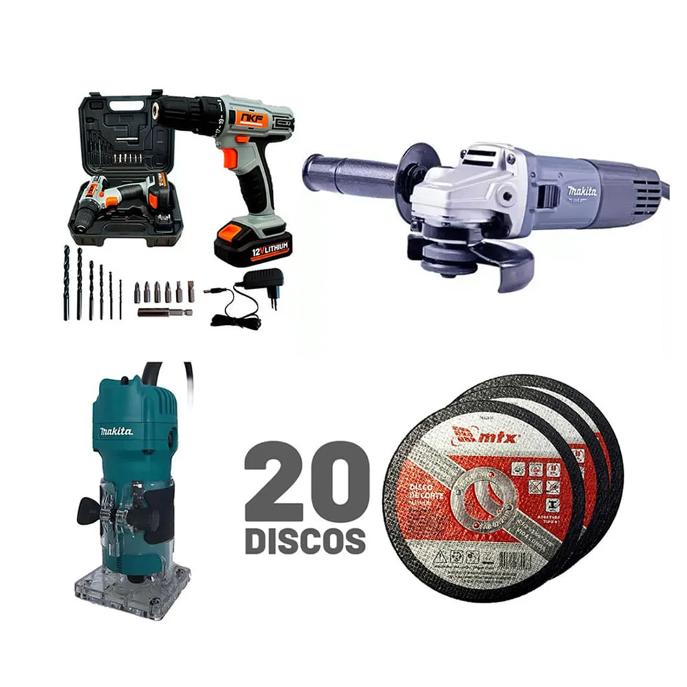 Kit Marcenaria e Serralheria