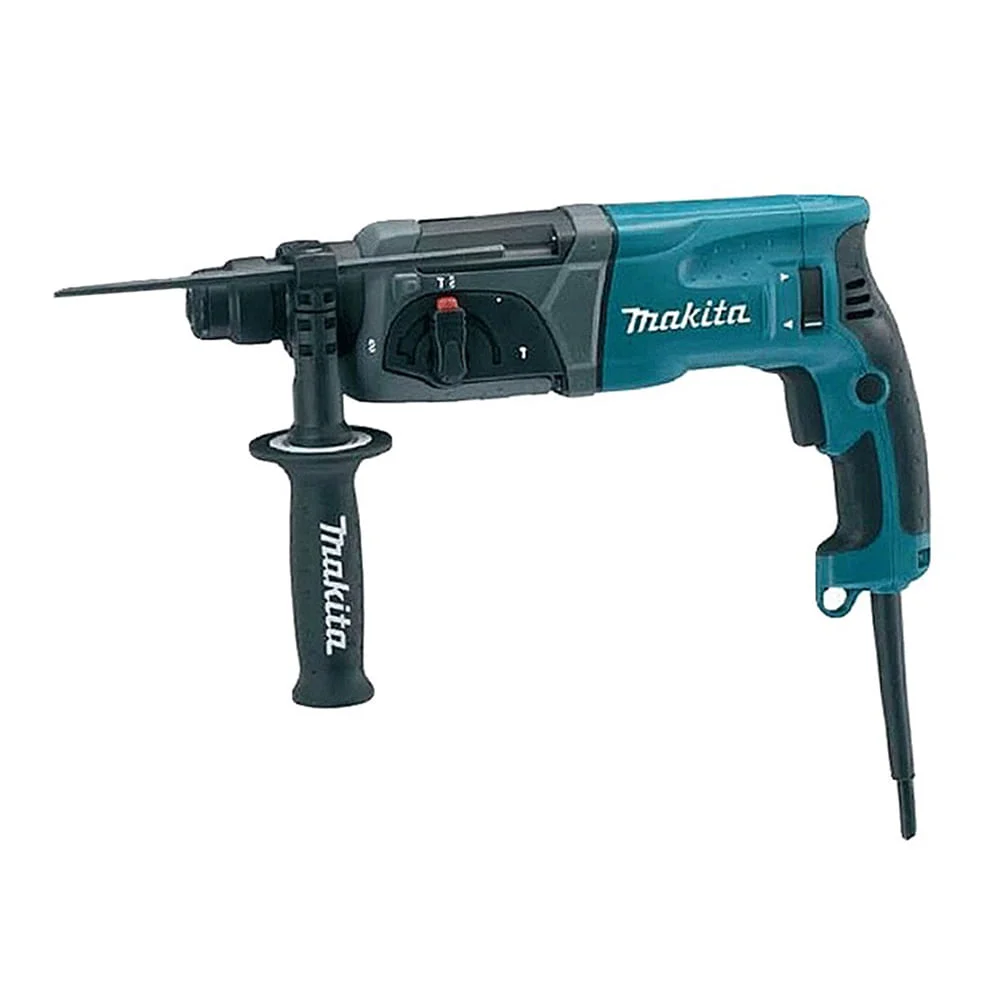 Kit Martelete Combinado 24mm 800W HR2470 Makita e 2 Brocas 6mm e 2 Brocas 10mm