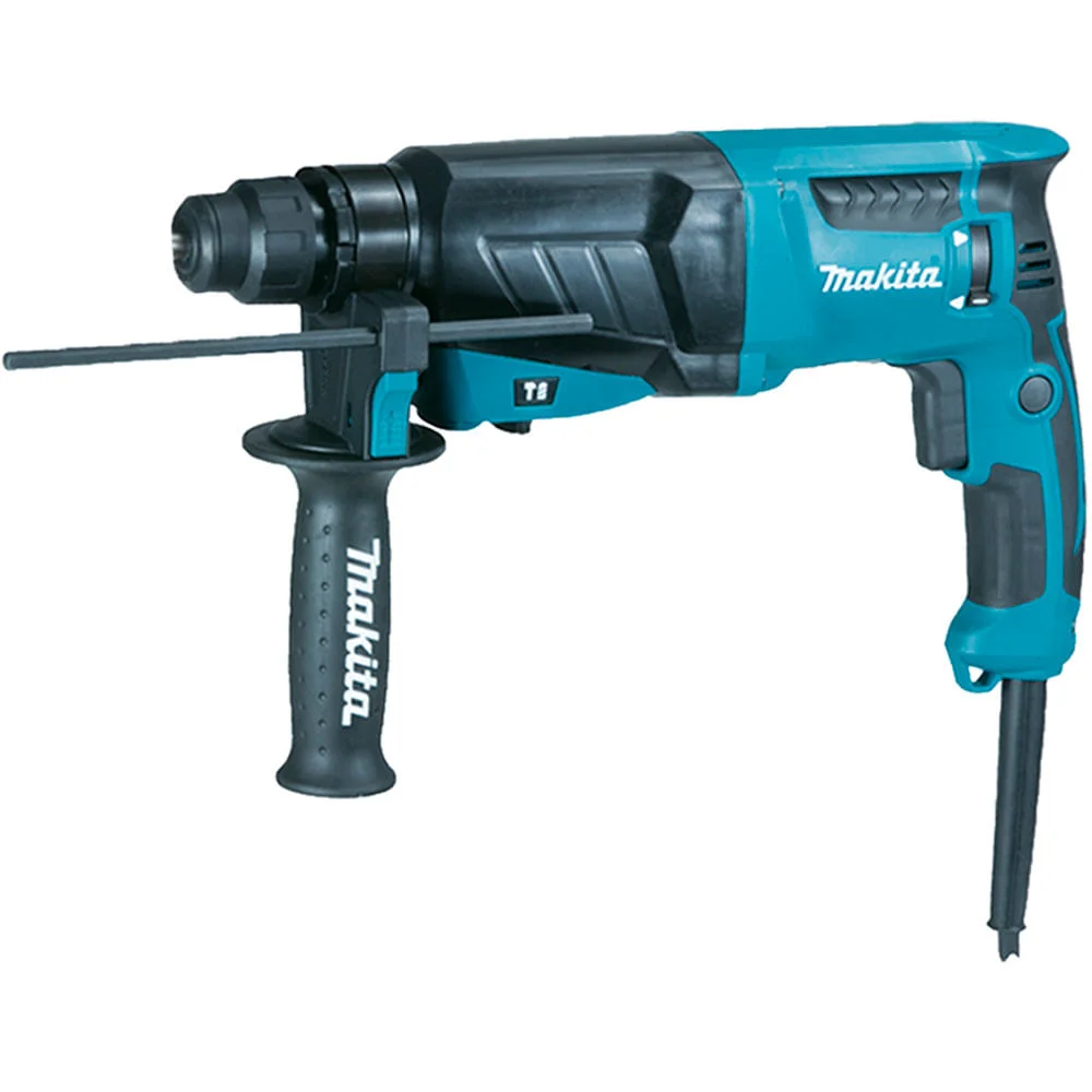 Kit Martelete Combinado 830 Watts HR2630J Makita e Maleta e Óculos de Segurança