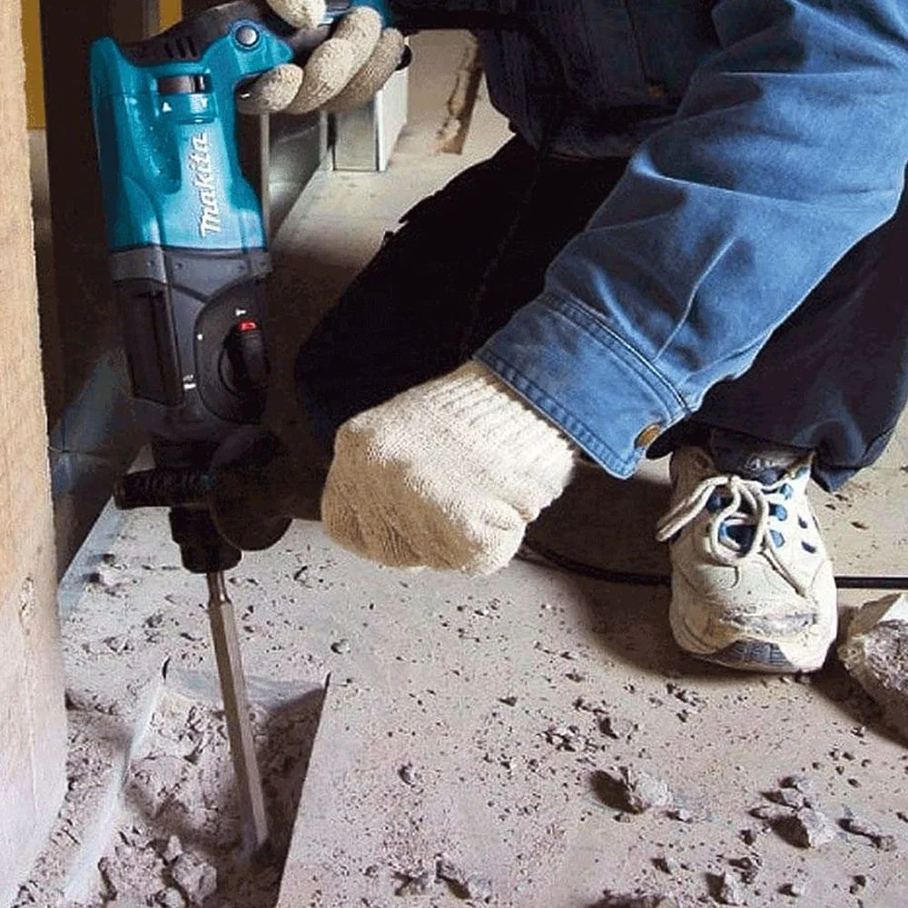 Kit Martelete Combinado HR2470 Makita e Ponteira e Talhadeira e Conj de Brocas