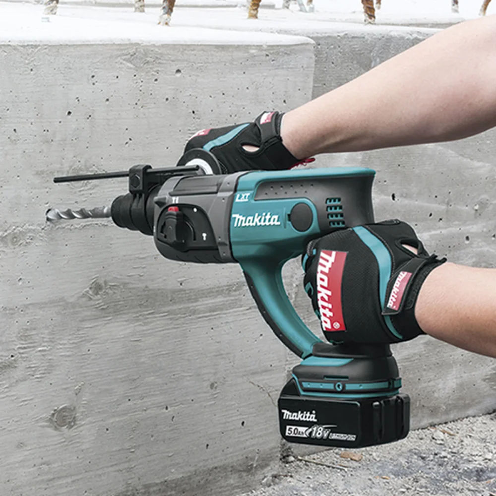 Kit Martelete Rompedor 20mm à Bateria DHR202Z Makita e 2 Baterias e Carregador