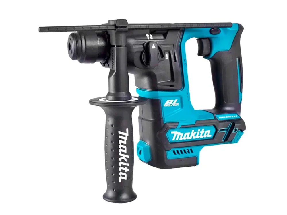 Kit Martelete Rotativo 12V HR166DZ Makita e Bateria e Carregador e Maleta