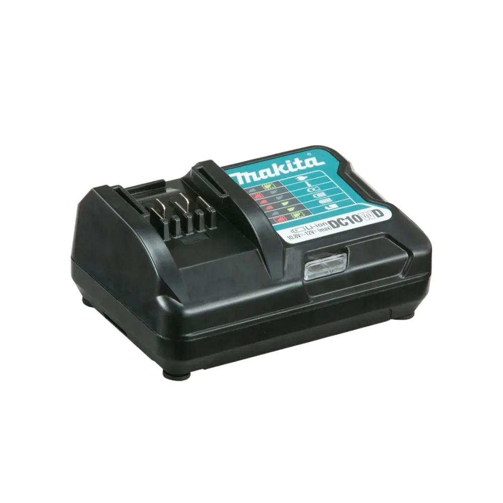 KIt Martelete Rotativo 14mm HR140DZ Makita e 2 Baterias 12V e Carregador e Bolsa