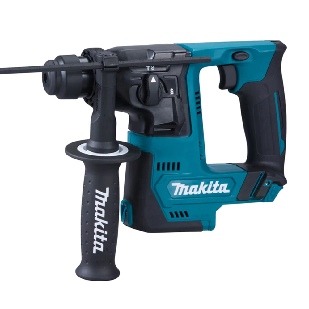 Kit Martelete Rotativo à Bateria 14mm HR140DZ Makita e 2 Baterias e Carregador