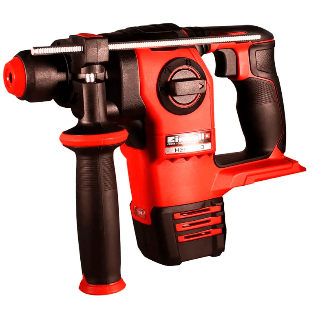 Kit Martelete Rotativo à Bateria Herocco Einhell e Carregador e Bateria 18V 2Ah