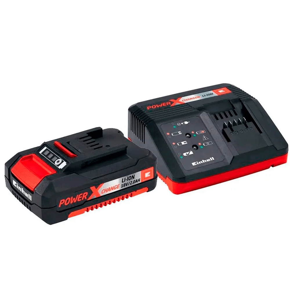 Kit Martelete Rotativo à Bateria TE-HD Einhell e Carregador e Bateria 18V 2,0AH