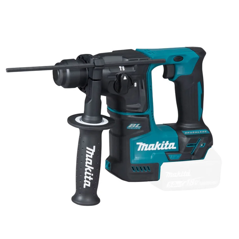 Kit Martelete Rotativo Rompedor à Bateria DHR171Z Makita e Bateria e Carregador