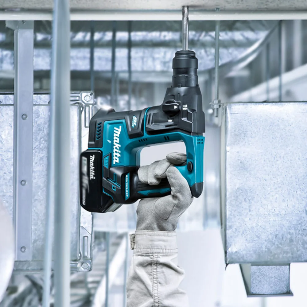 Kit Martelete Rotativo Rompedor à Bateria DHR171Z Makita e Bateria e Carregador