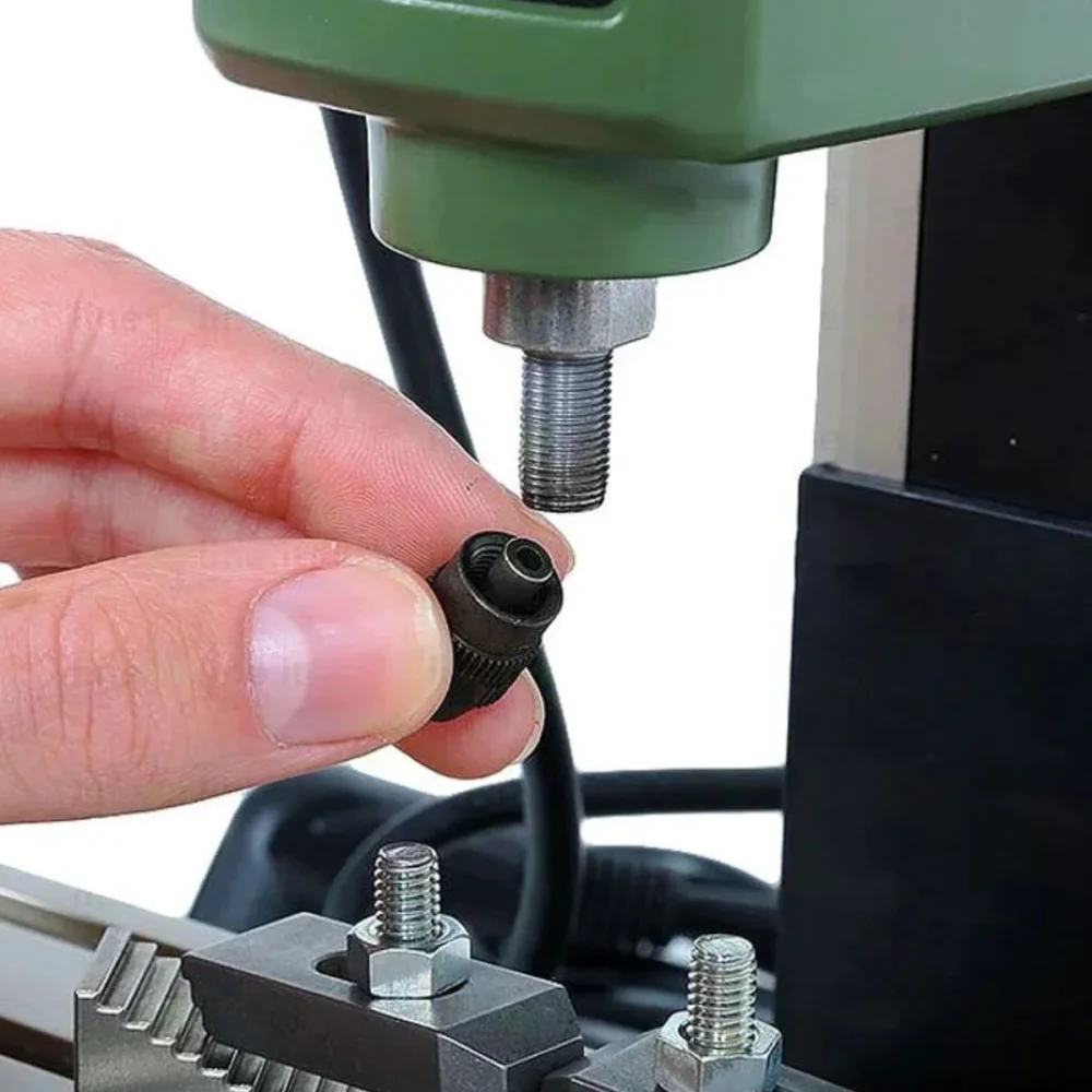 Kit Micro Fresadora de Bancada MF70 27110 Proxxon e 3 Fresas 27116 Proxxon 220 Volts