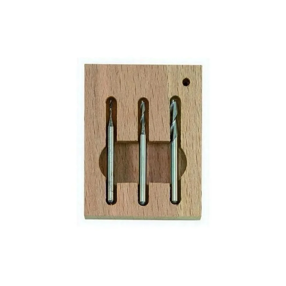 Kit Micro Fresadora de Bancada MF70 27110 Proxxon e 3 Fresas 27116 Proxxon 220 Volts