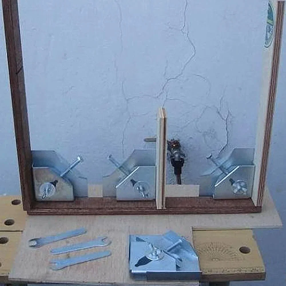 Kit Mordente Para Marceneiro Facito Com 8 Peç 4095