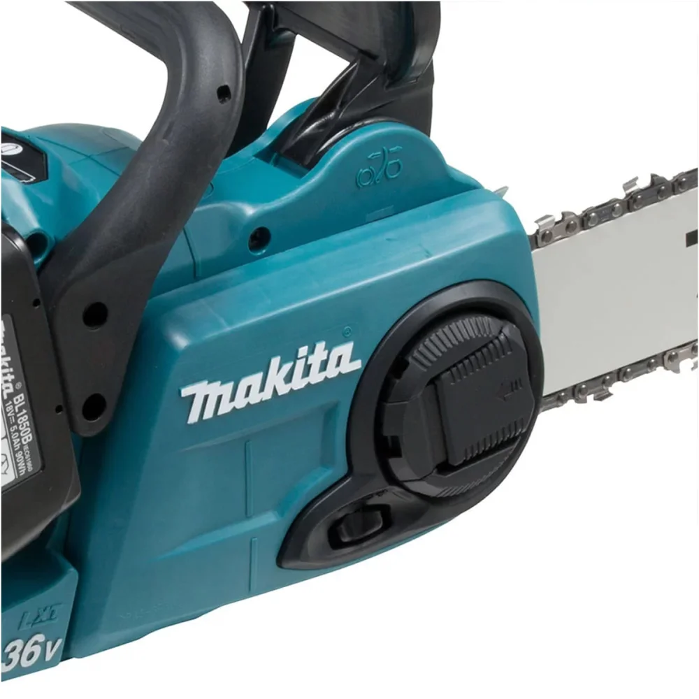 Kit Motoserra à Bateria e Carregador DC18SH DUC353ZC Makita e 4 Baterias