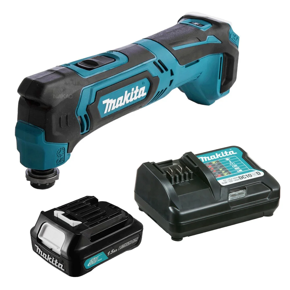 Kit Multiferramenta à Bateria CXT TM30DZ Makita e Bateria 12V 1.5Ah e Carregador