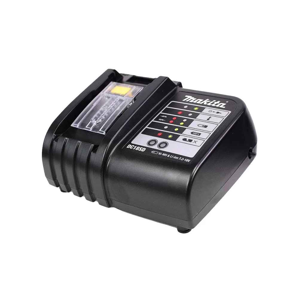 Kit Multiferramenta à Bateria DTM52Z Makita e Bateria 18V e Carregador DC18SD