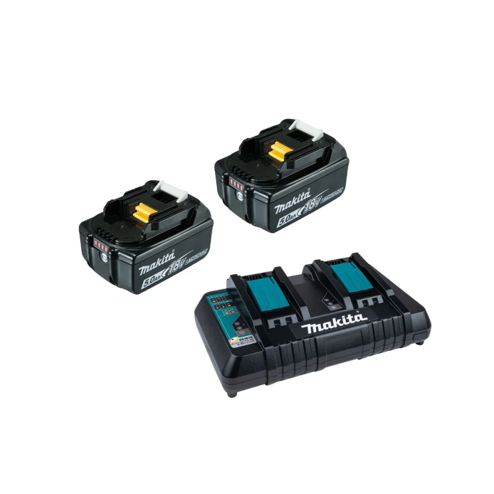 Kit Multifuncional DUX60Z Makita 2 Bat Carregador e Implemento Roçadeira e Maleta