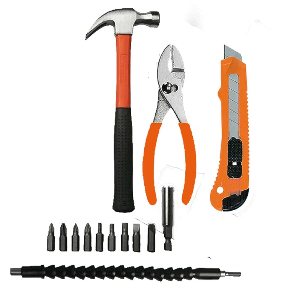 Kit Parafusadeira e Furadeira à Bateria 12V e Ferramentas CD121KA Blackdecker