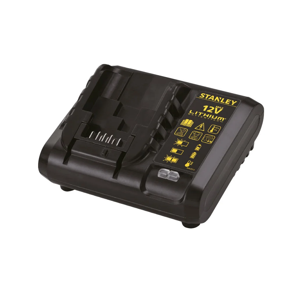 Kit Parafusadeira e Furadeira à Bateria e Maleta com 100 Acessórios SCD12S2KA-BR Stanley Bivolt