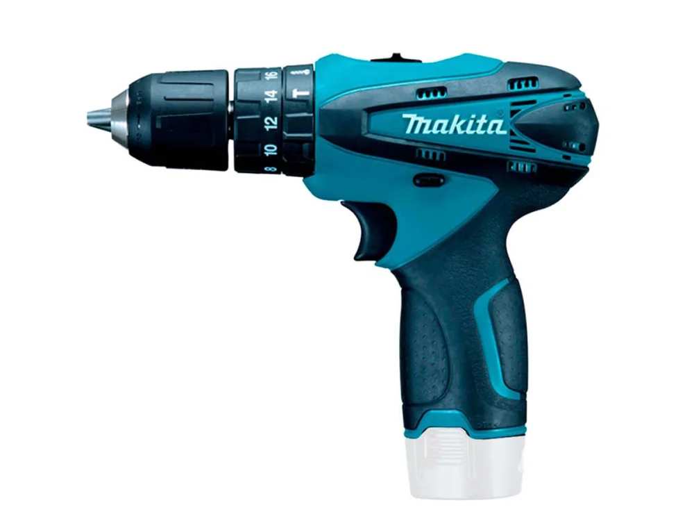 Kit Parafusadeira e Furadeira de Impacto Makita e Bateria e Carregador e Maleta