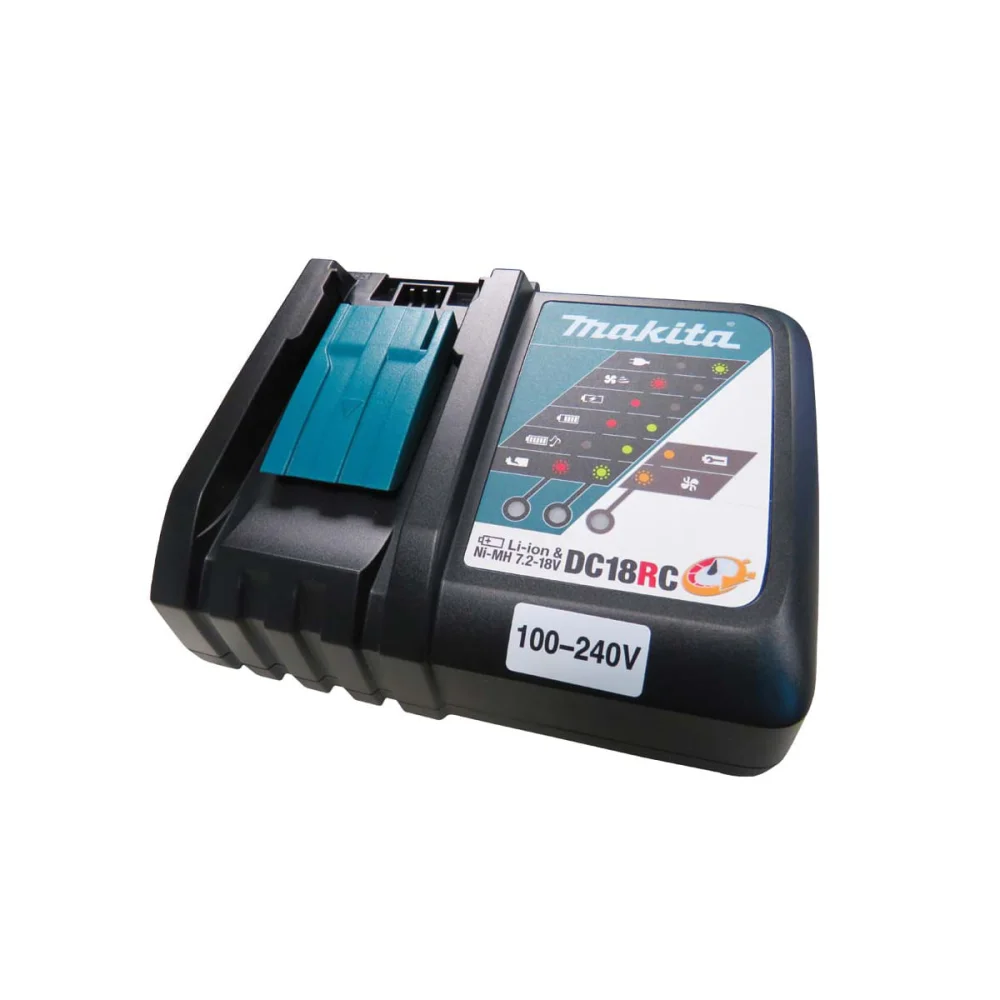 Kit Parafusadeira e Furadeira DHP482Z Makita e Bateria 18V e Carregador e Bolsa