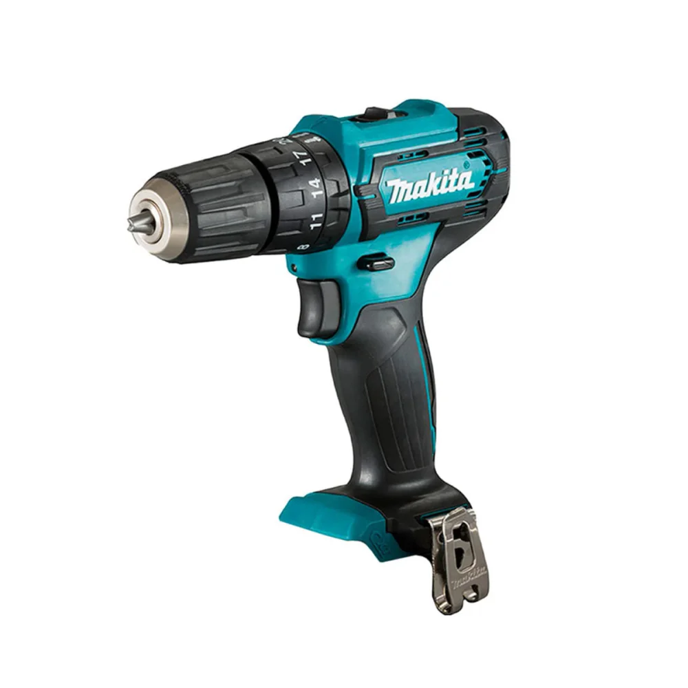 Kit Parafusadeira Furadeira de Impacto à Bateria 12V HP333DWYX3 Makita e Brinde