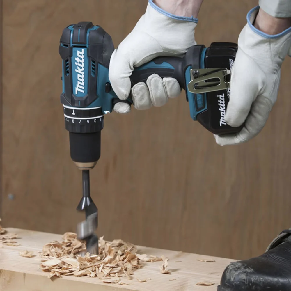 Kit Parafusadeira Furadeira de Impacto DHP482SY e Aspirador de Pó DCL180Z Makita