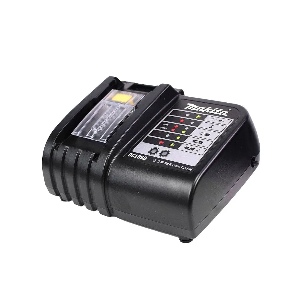 Kit Parafusadeira Furadeira DHP482Z Makita e Bateria 18V e Carregador e 5Brocas