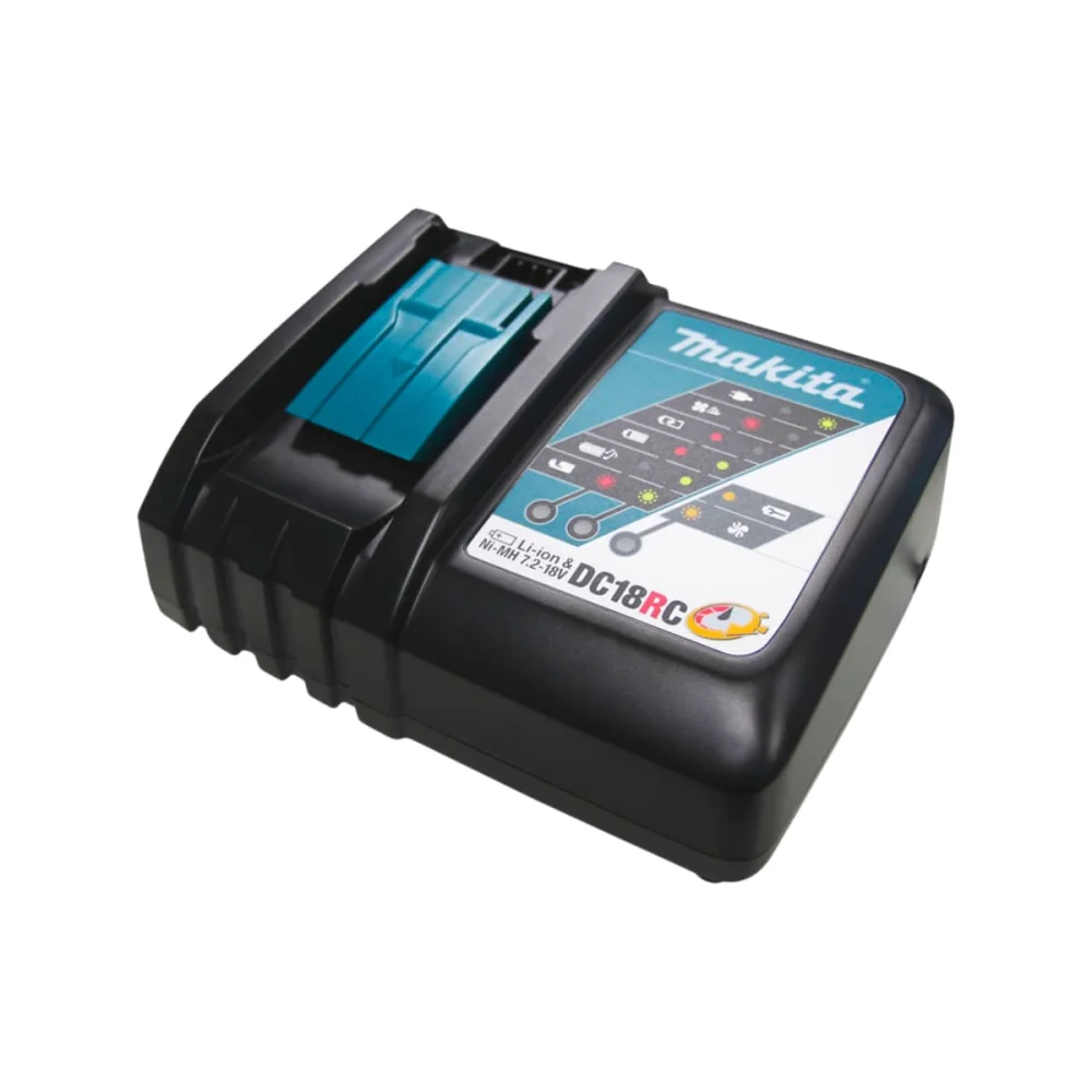 Kit Parafusadeira Furadeira e Maleta DHP485RF1J Makita e Bateria 18V 3.0Ah