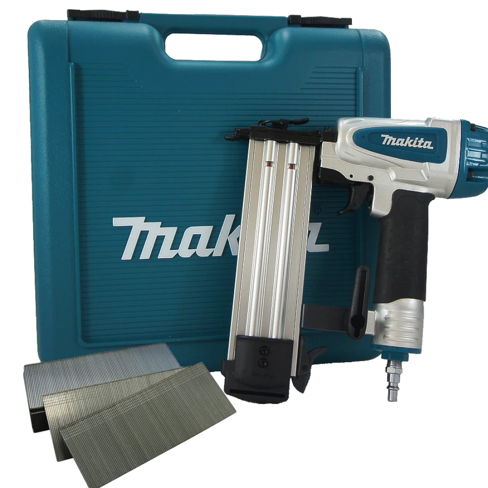 Kit Pinador Pneumático e Óculos de Segurança Af505 P Makita e 5.000 Pinos 20mm