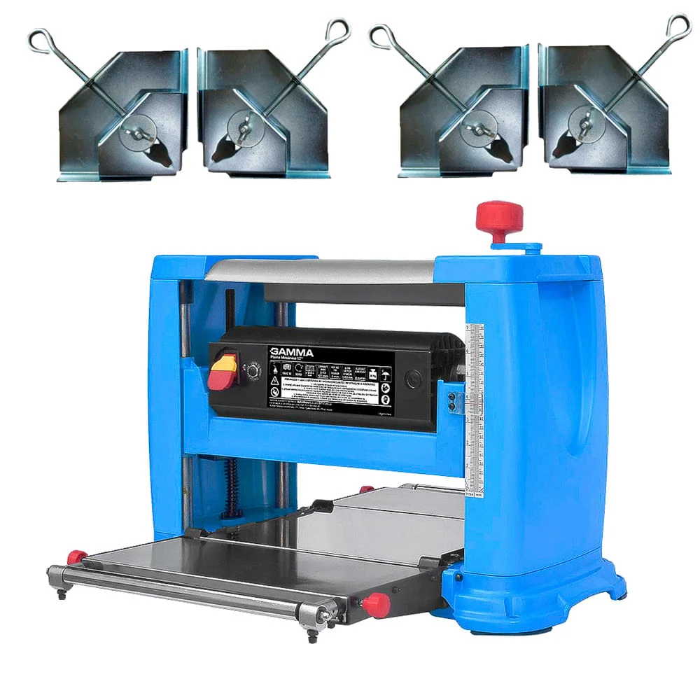 Kit Plaina Desengrosso 1500 Watts G683BR Gamma e 4Mordente para Marceneiro 4095