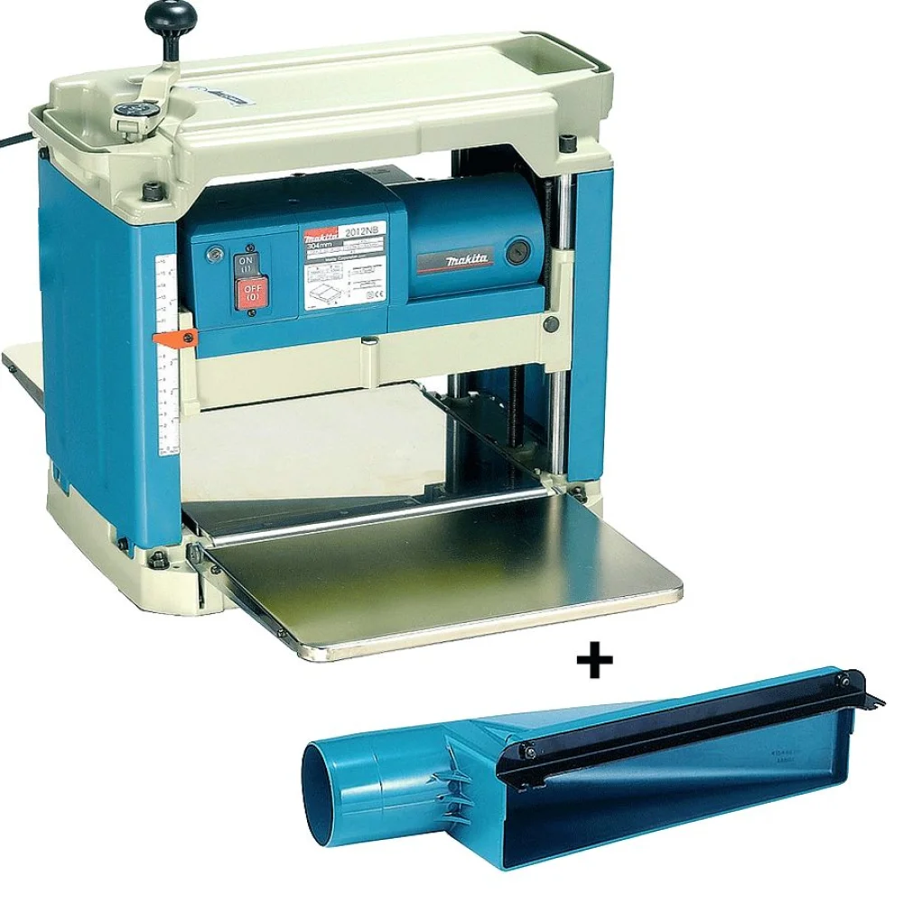 Kit Plaina Desengrosso 304mm 2012NB Makita e Coletor de Pó