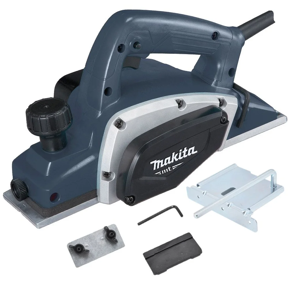 Kit Plaina Elétrica Profissional M1902G Makita e Caixa de Ferramentas 16 Pol