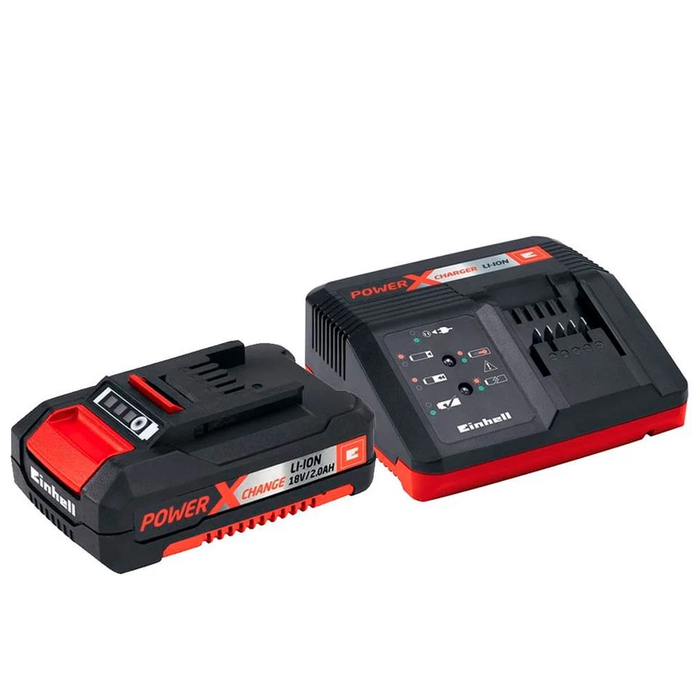 Kit PXC Carregador com Bateria 18V 2,0AH 4512046 Einhell Bivolt