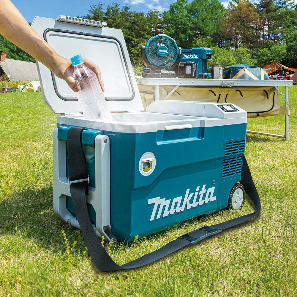 Kit Refrigerador e Aquecedor DCW180Z Makita e 2 Baterias 6.0Ah e Carregador 18SD