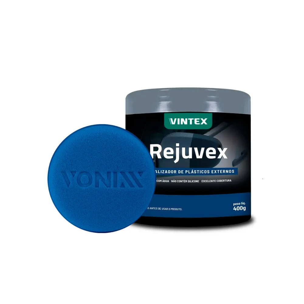 Kit Revitalizador de Plásticos Externo Rejuvex 2008003 Vonixx e Aplicador