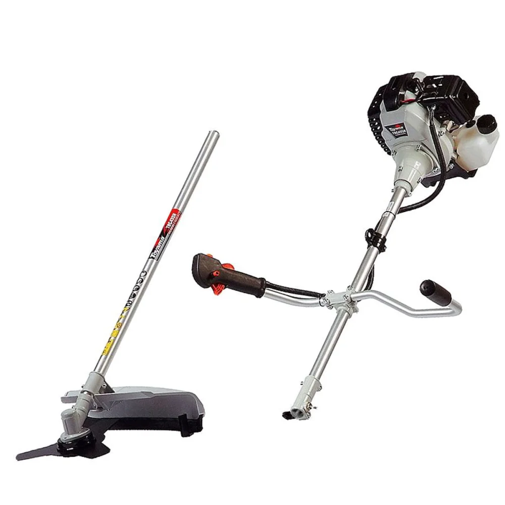 Kit Roçadeira Lateral Bipartida TBC43SH Toyama e Fio de Nylon 2.4mm e 2 Lâminas