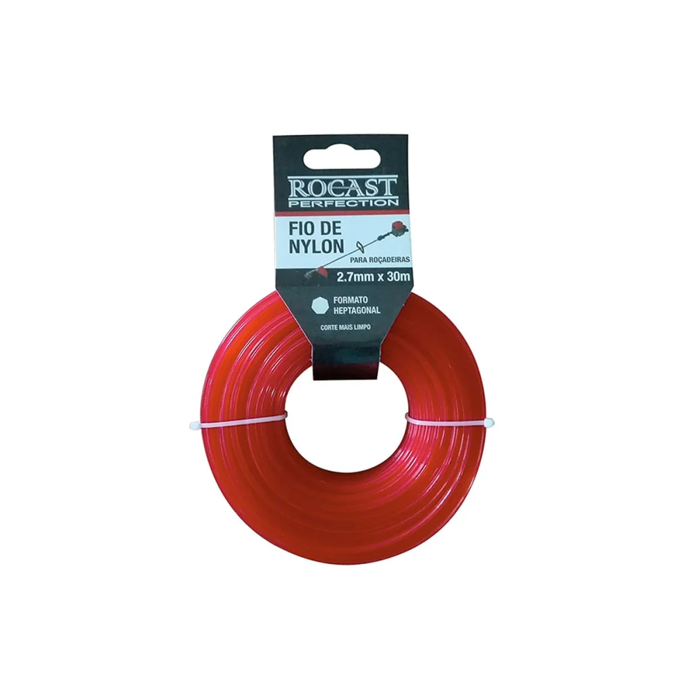 Kit Roçadeira Lateral Bipartida TBC43SH Toyama e Fio de Nylon 2.4mm e 2 Lâminas