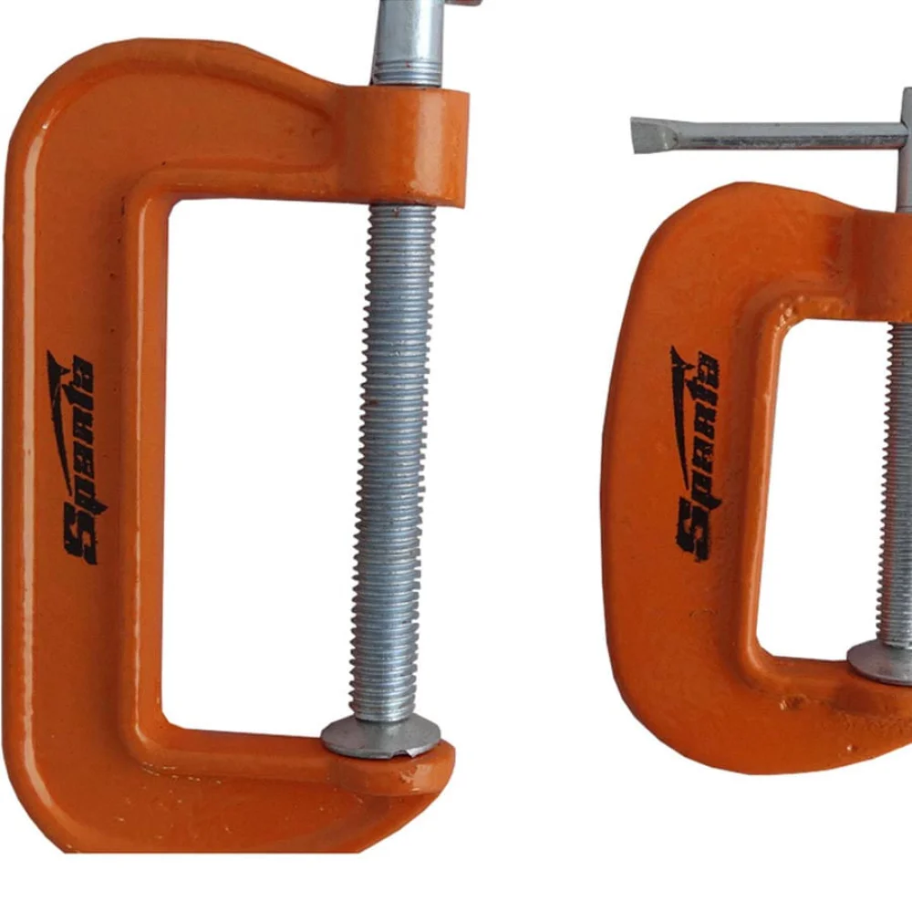 Kit Sargentos Grampo Tipo C 3 Peç 2067555 Sparta