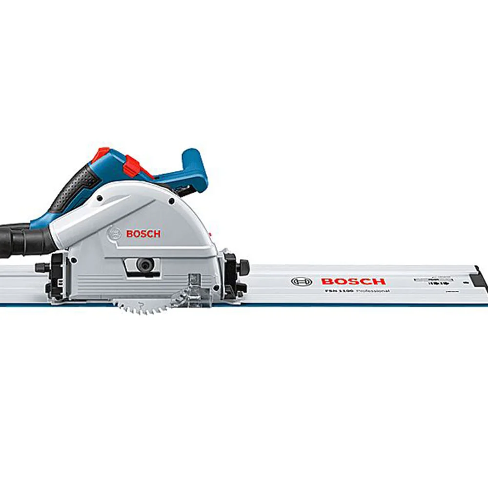 Kit Serra Circular 190mm GKS 65 GCE e Sargentos para Trilho e Trilho 80cm Bosch 220 Volts