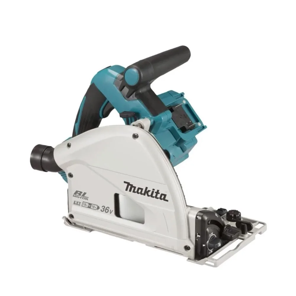 Kit Serra Circular 3Trilhos 1m 2Conectores Sargentos 2Baterias Carregador Maleta