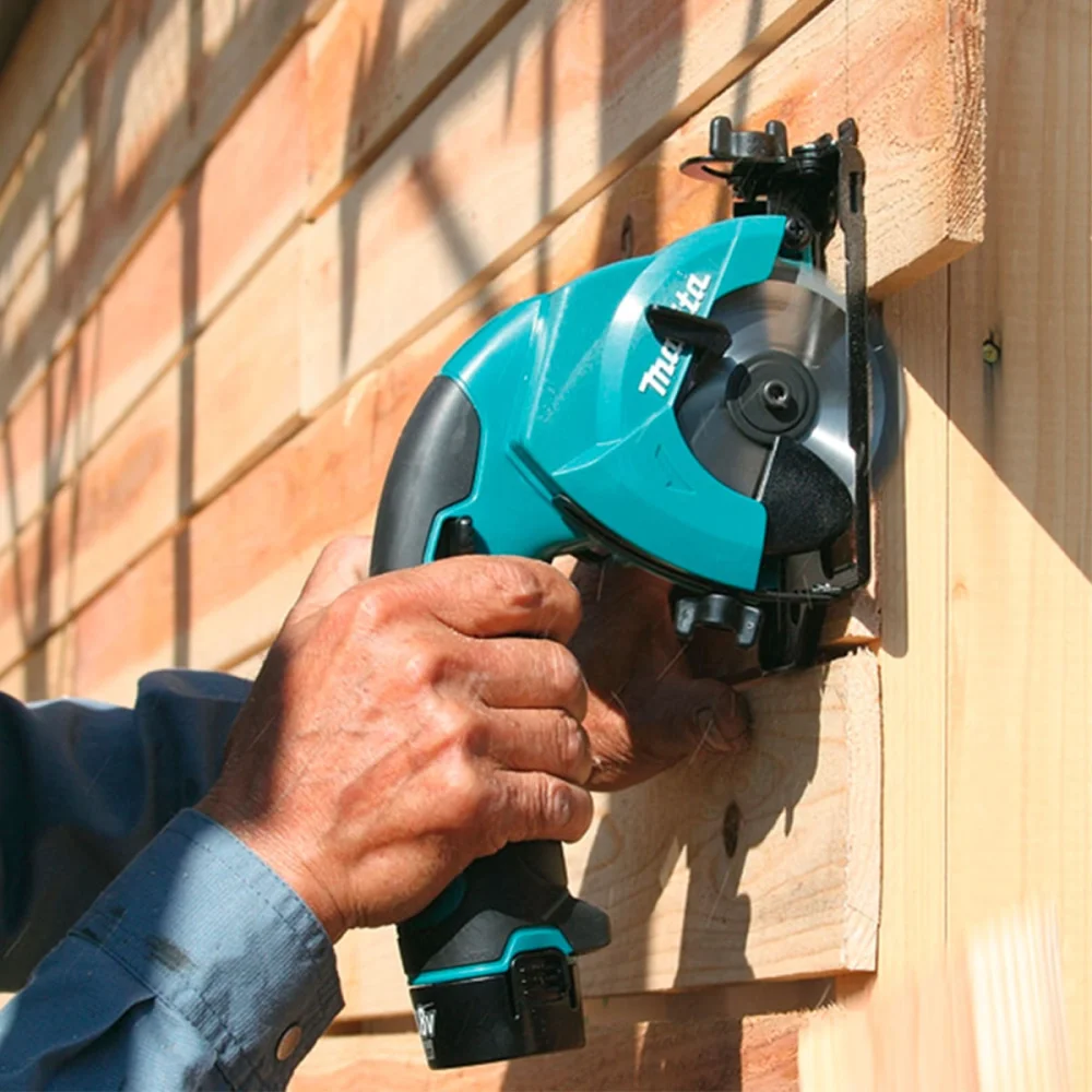 Kit Serra Circular à Bateria 12V HS300DZ Makita e Bateria BL1014 e Carregador