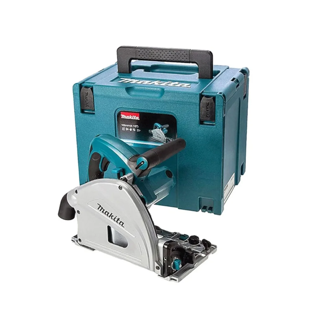 Kit Serra Circular com Maleta SP6000J Makita e 1 Trilho 1.9 metros e 1 Conector