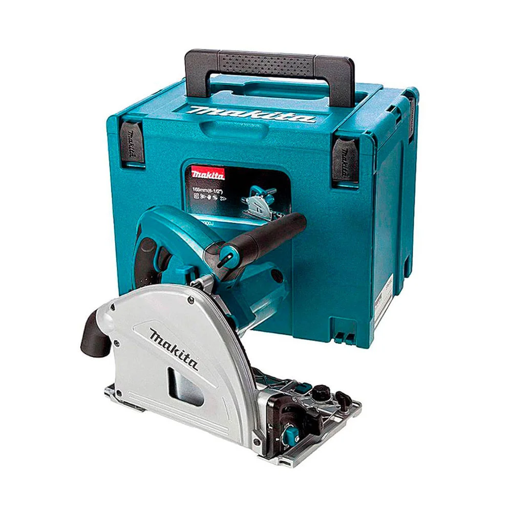 Kit Serra Circular de Trilho 165mm com Maleta SP6000J Makita e Trilho 1.9 Metros