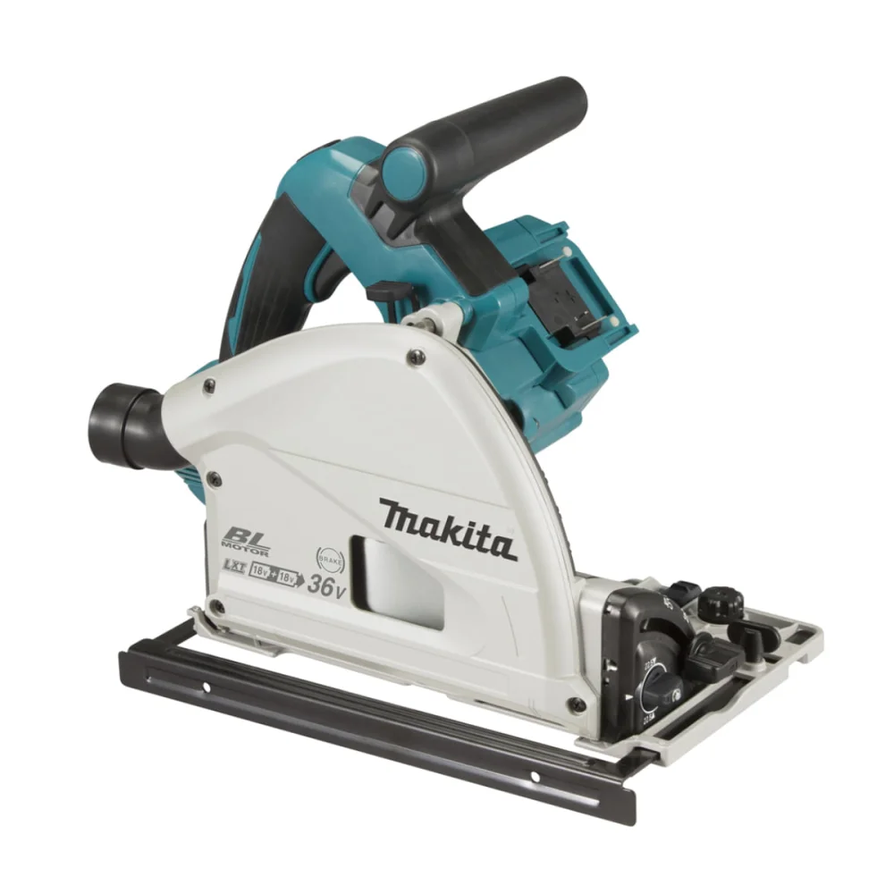 Kit Serra Circular de Trilho DSP600Z Makita e 2 Baterias 18V 3.0Ah e Carregador