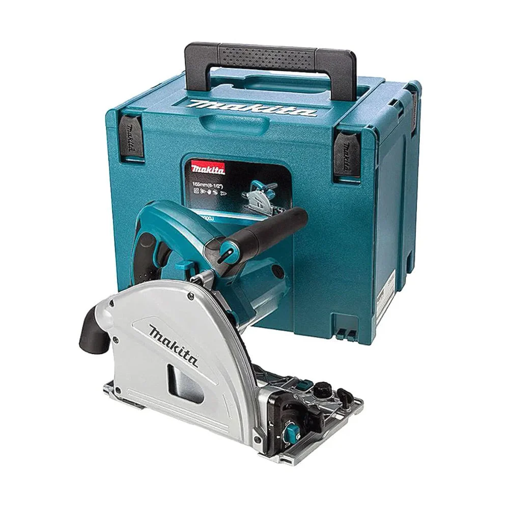 Kit Serra Circular Maleta SP6000J Makita e 2 Trilhos 1m e Conector e 2 Sargentos