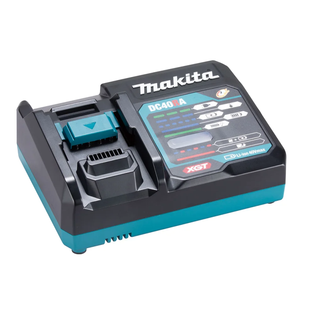 Kit Serra Circular SP001GZ Makita e Bateria 40V e Carregador e Trilho 1 Metro 220 Volts