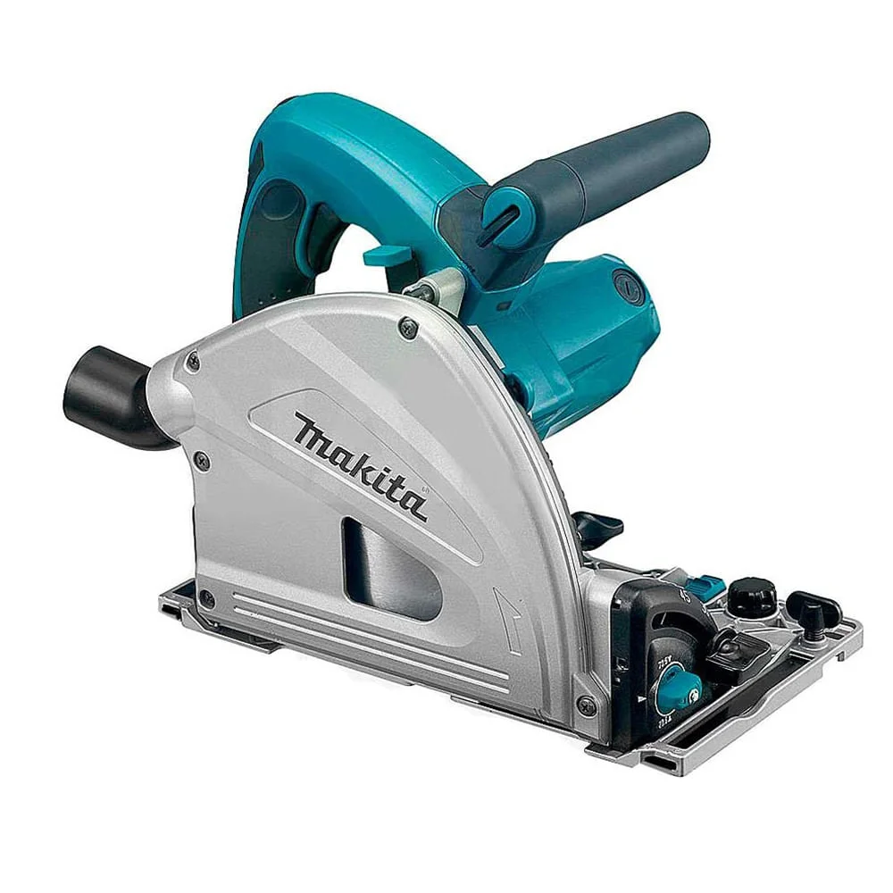 Kit Serra Circular SP6000 Makita e 1 Maleta Mak-Pac e 1 Trilho de 1.4 metros