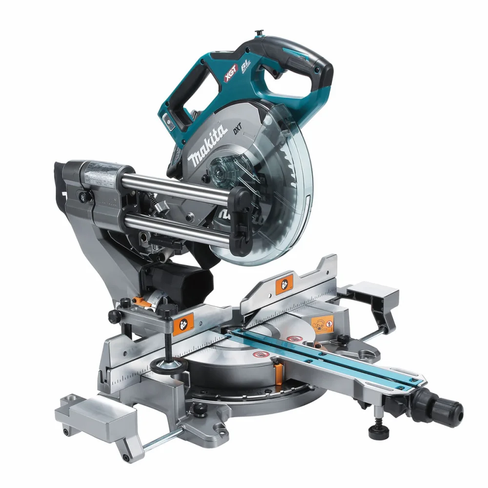 Kit Serra de Esquadria à Bateria LS002GZ Makita e Bateria 40V 4.0Ah e Carregador